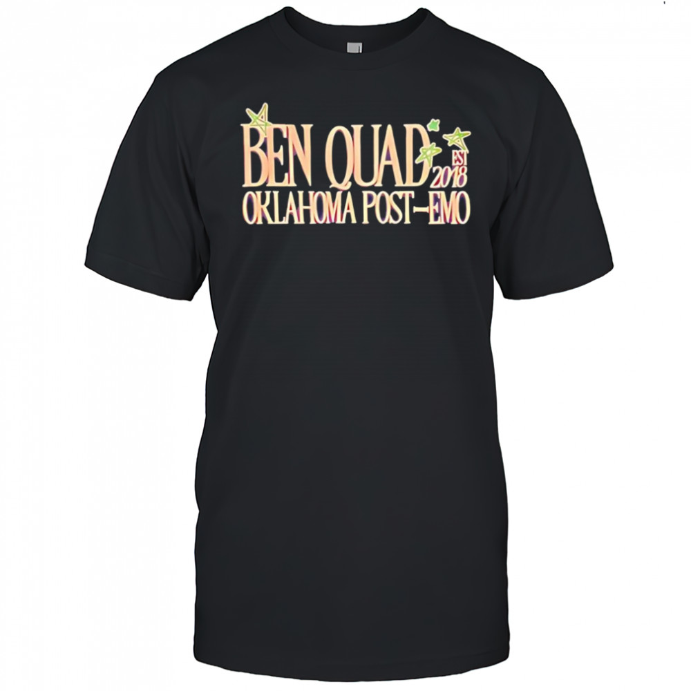 Ben Quad Oklahoma Post Emo shirt