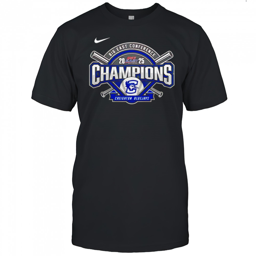 Big East Conference 2025 Champions Creighton Bluejays shirt