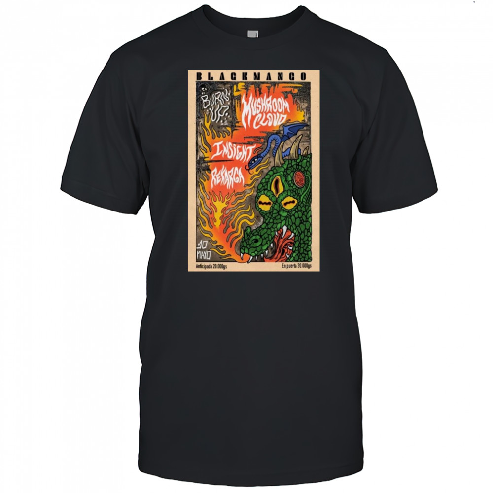 Black Mango Company May 102 2025 Burn Up Shirt