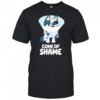 Bluey cone of shame cartoon shirt
