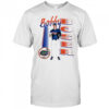 Bobby Boser Florida Gators Baseball NCAA Division I Illustrated t-shirt