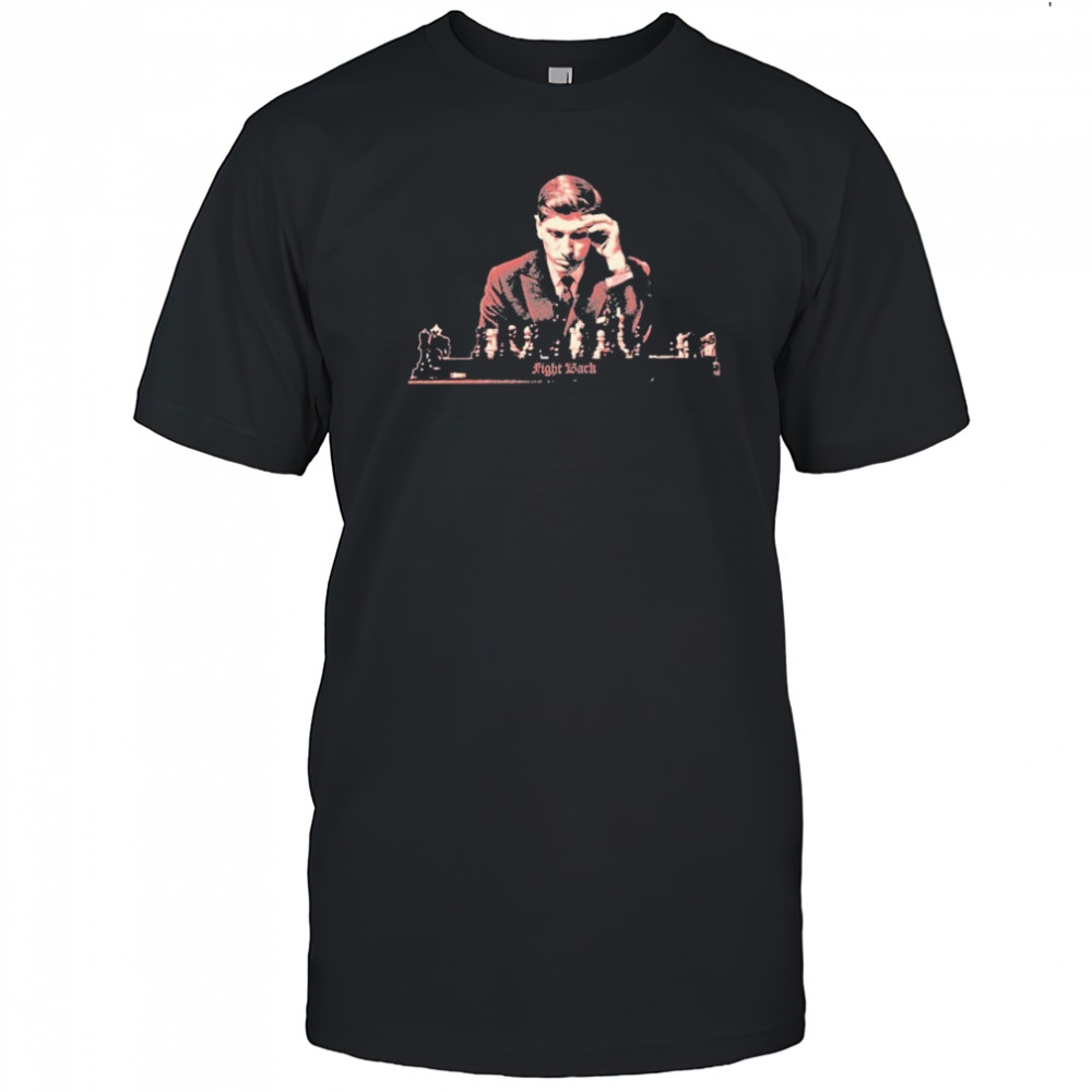 Bobby Fischer Fight Back T-shirt