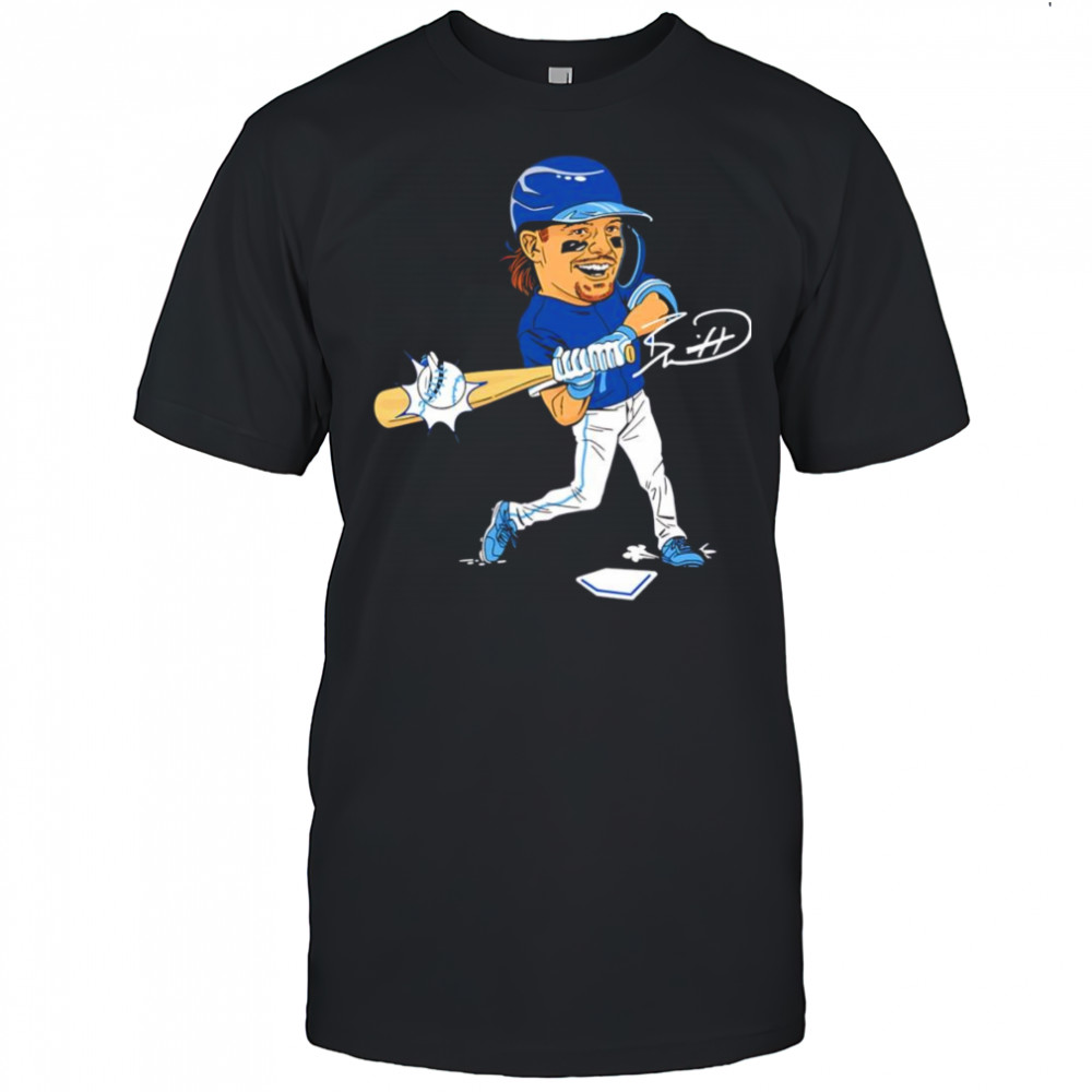 Bobby Witt Jr baseball caricature shirt
