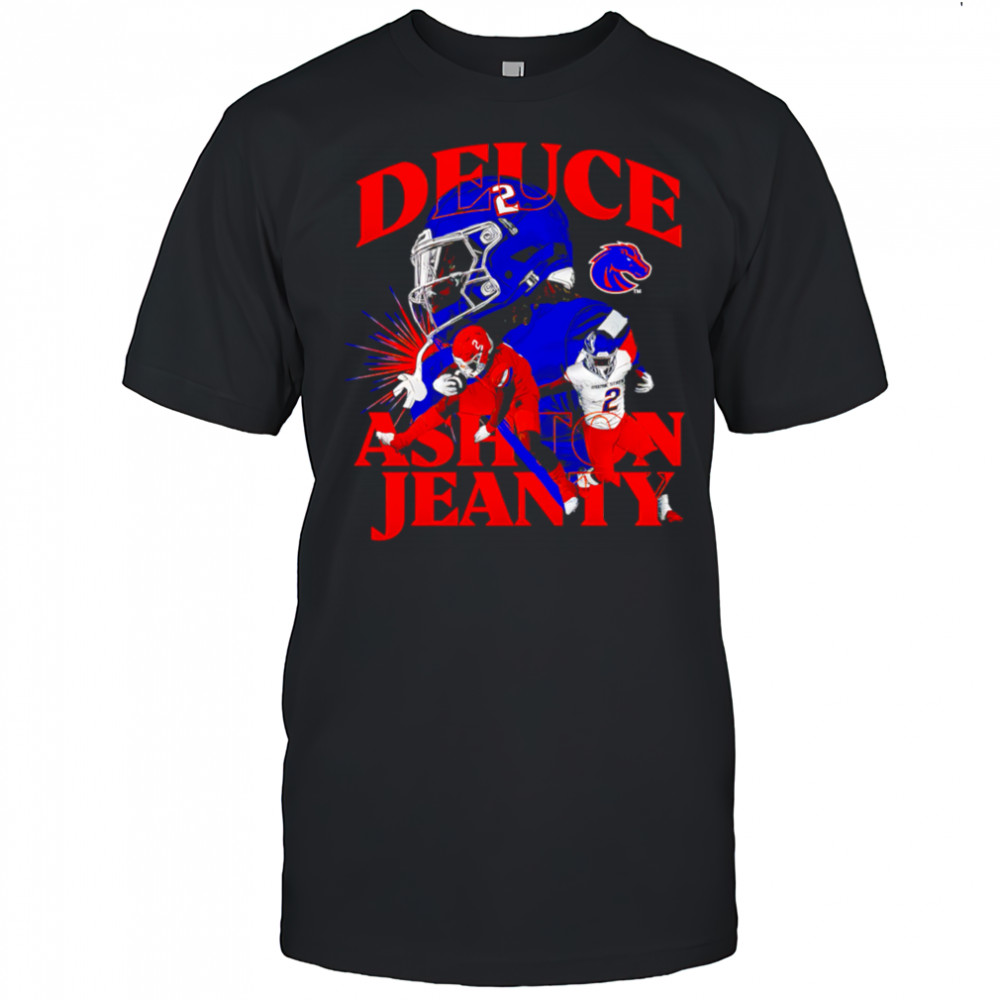 Boise State Broncos Black Ashton Jeanty shirt