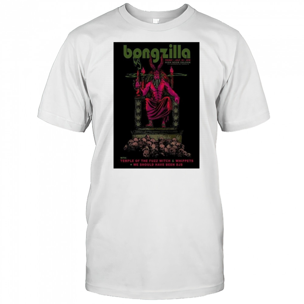 Bongzilla Jul 18 2025 Madison WI Poster shirt