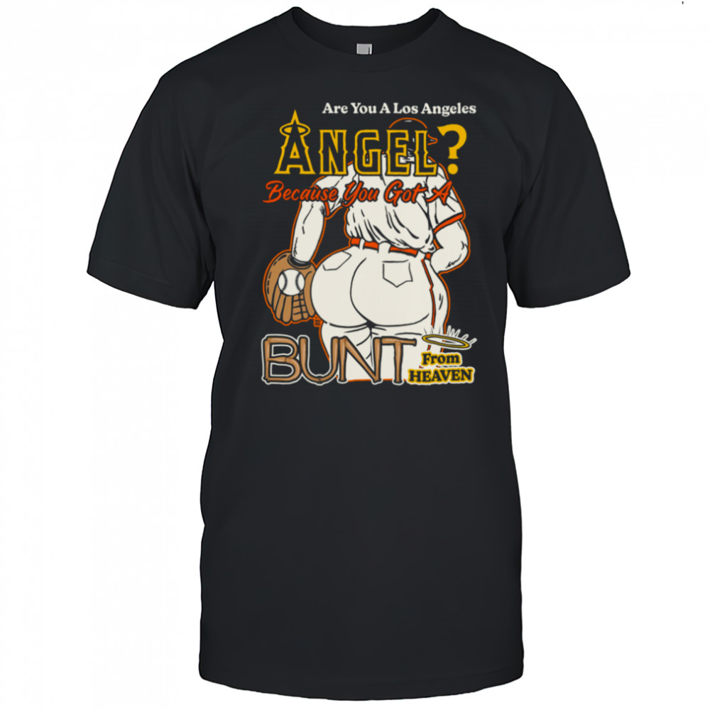 Boss Dog Art Dept Los Angeles Angel Bunt From Heaven T Shirt