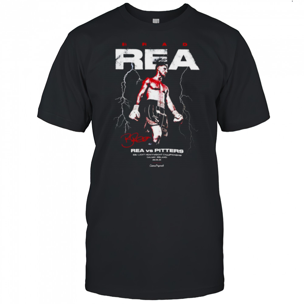 Brad Rea vs Pitters shirt