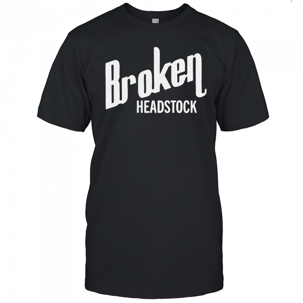 Broken headstock shirt