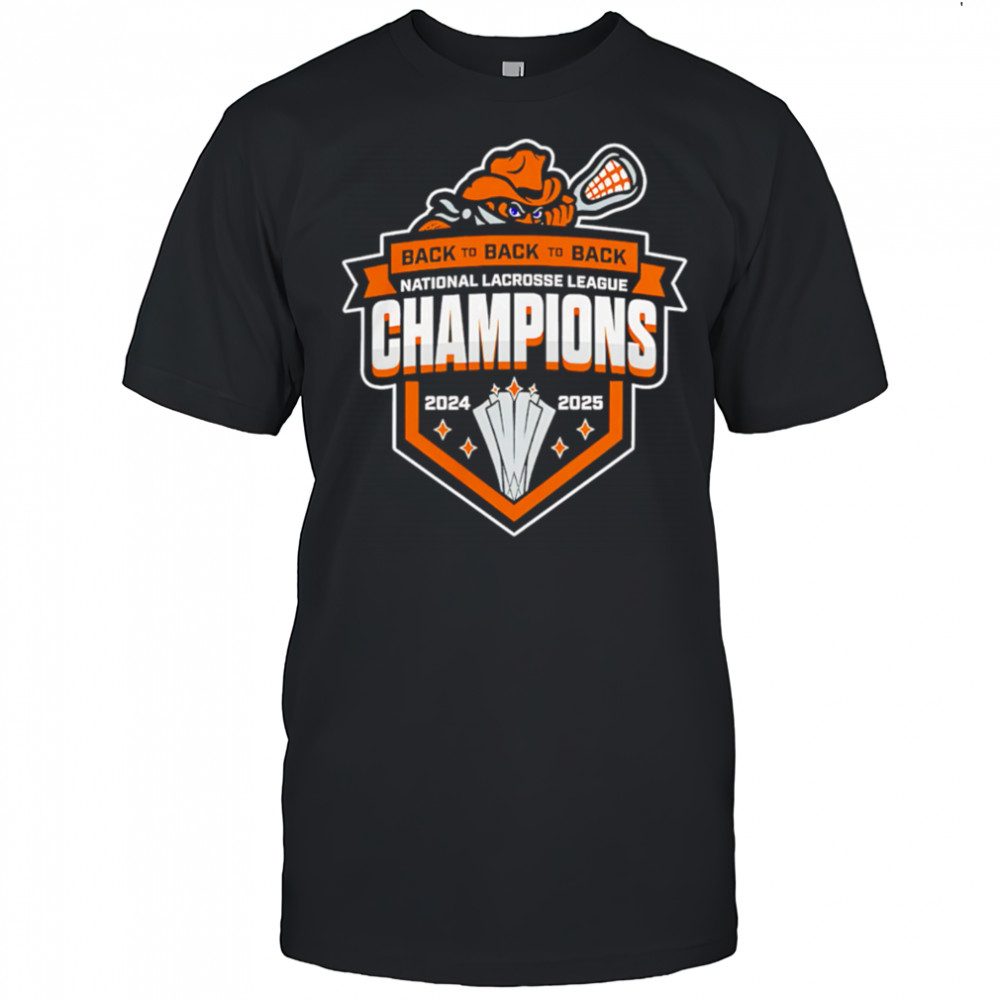 Buffalo Bandits 2025 League Champions Lacrosse Fan shirt