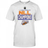 Buffalo Bandits 2025 National Lacrosse League Cup Champions Locker Room Logo T-Shirt