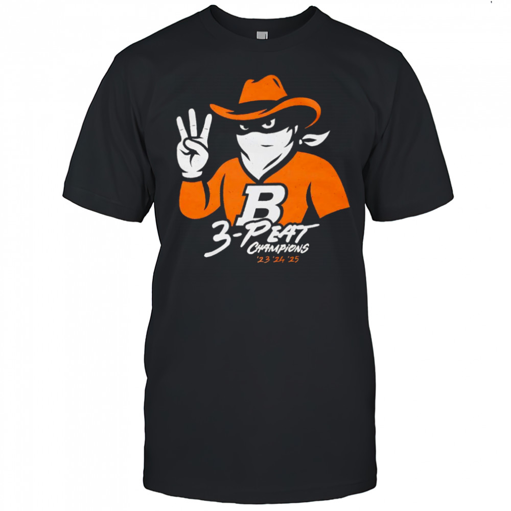Buffalo Lacrosse 3-Peat Champions shirt