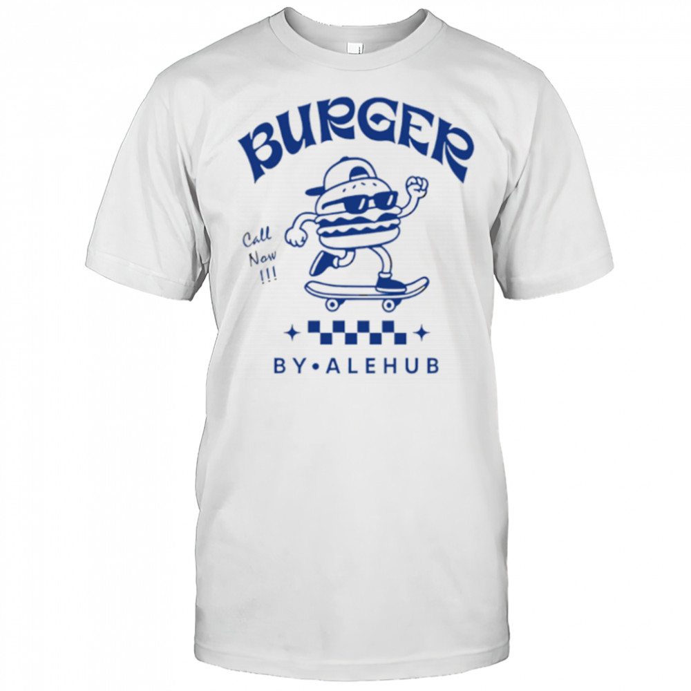 Burgers Call New By Alehub Sandwiches roller skating shirt