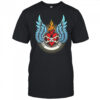 Burning Heart design shirt