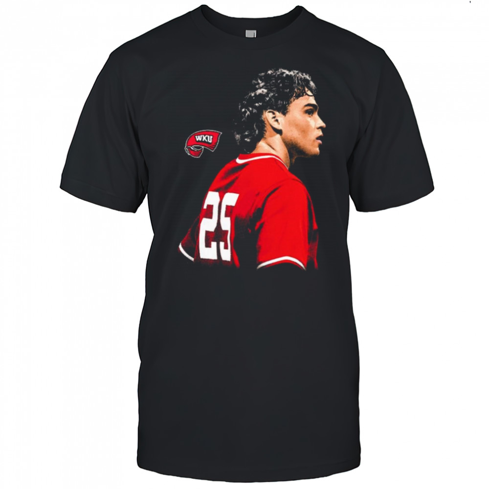Carlos Vasquez Western Kentucky Hilltoppers baseball NCAA Division I 2025 t-shirt