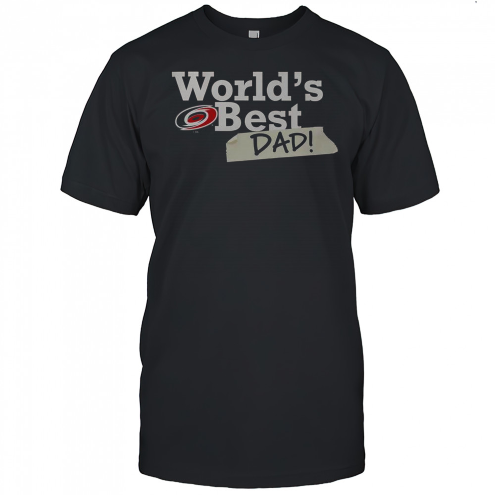Carolina Hurricanes World’s Best Dad T-Shirt