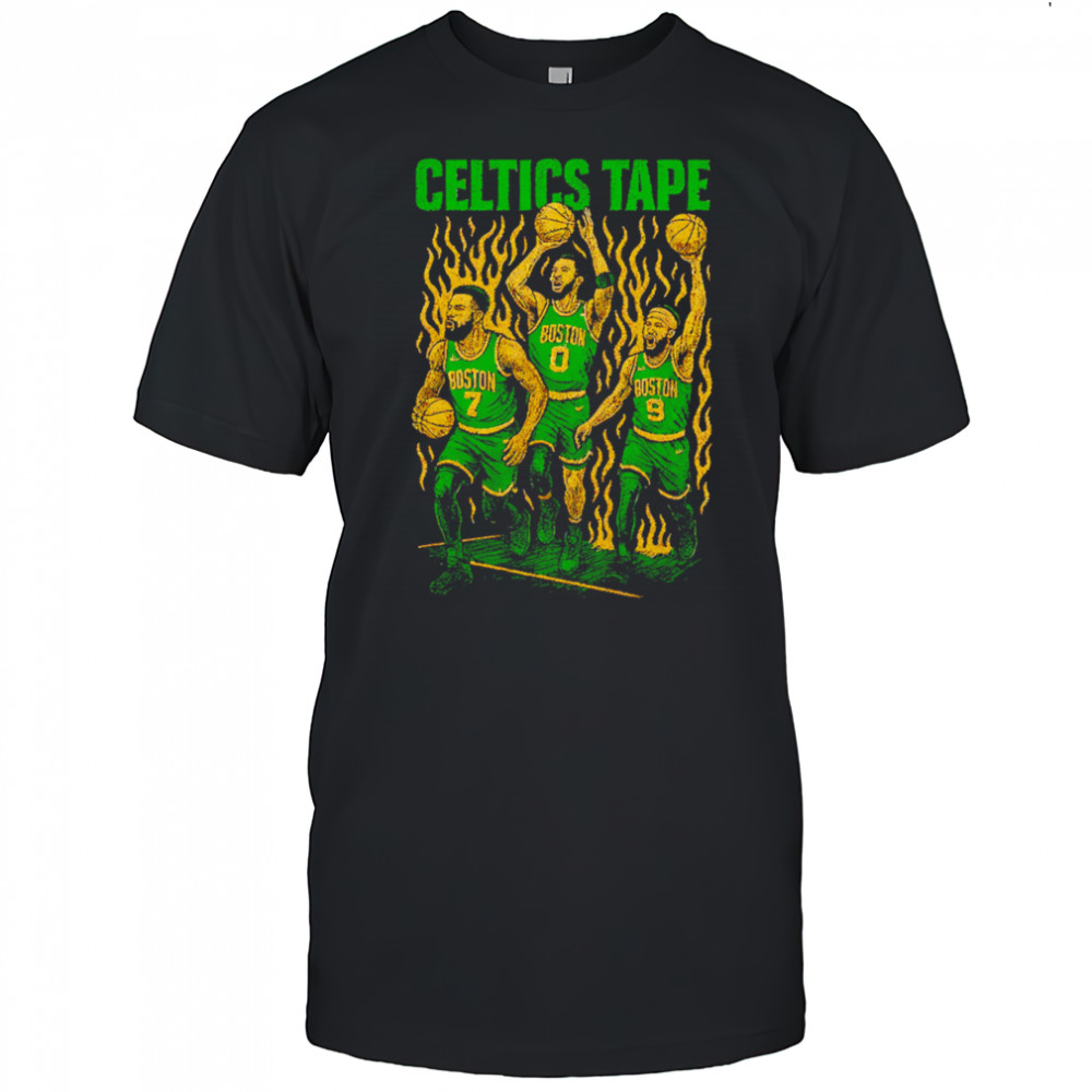 Celtics Tape Legacy heat shirt