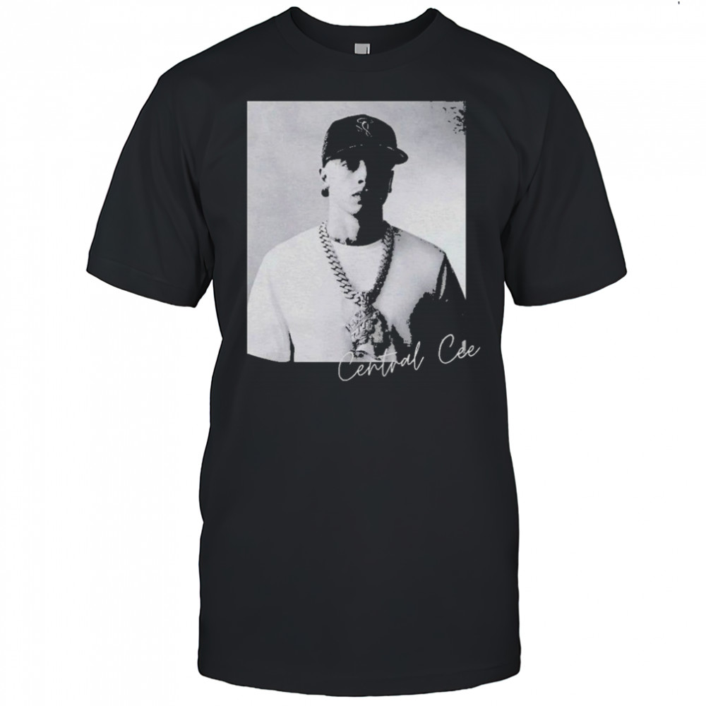 Central Cee Portrait Rapper T-shirt