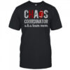 Chaos Coordinator Football Aka Team Mom T-Shirt