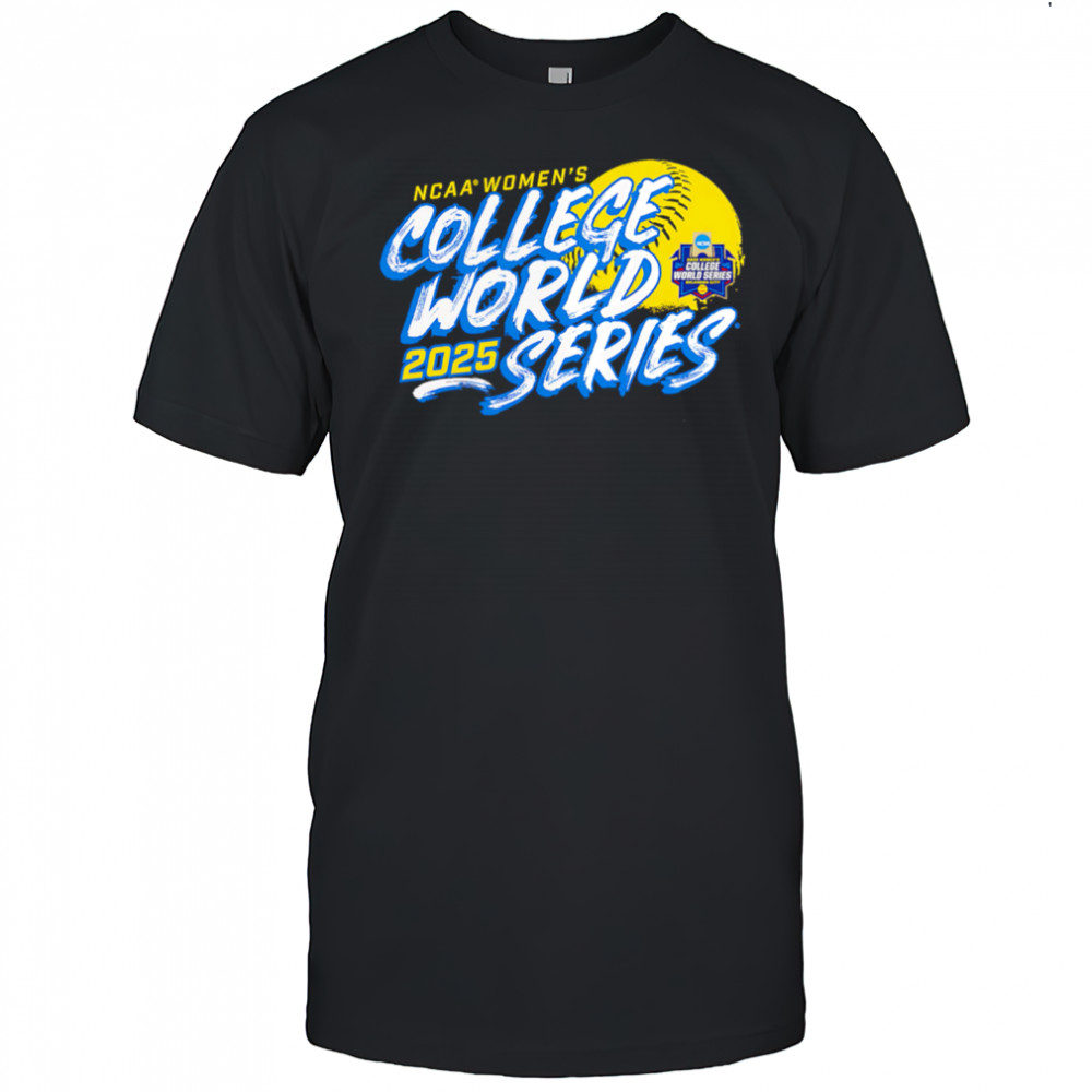Charcoal 2025 NCAA Softball Women’s College World Series shirt