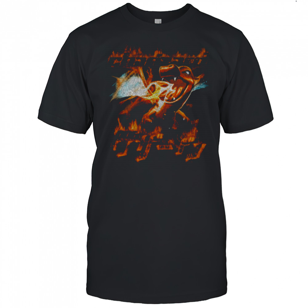 Charizard Fire Blast Pokémon T Shirt