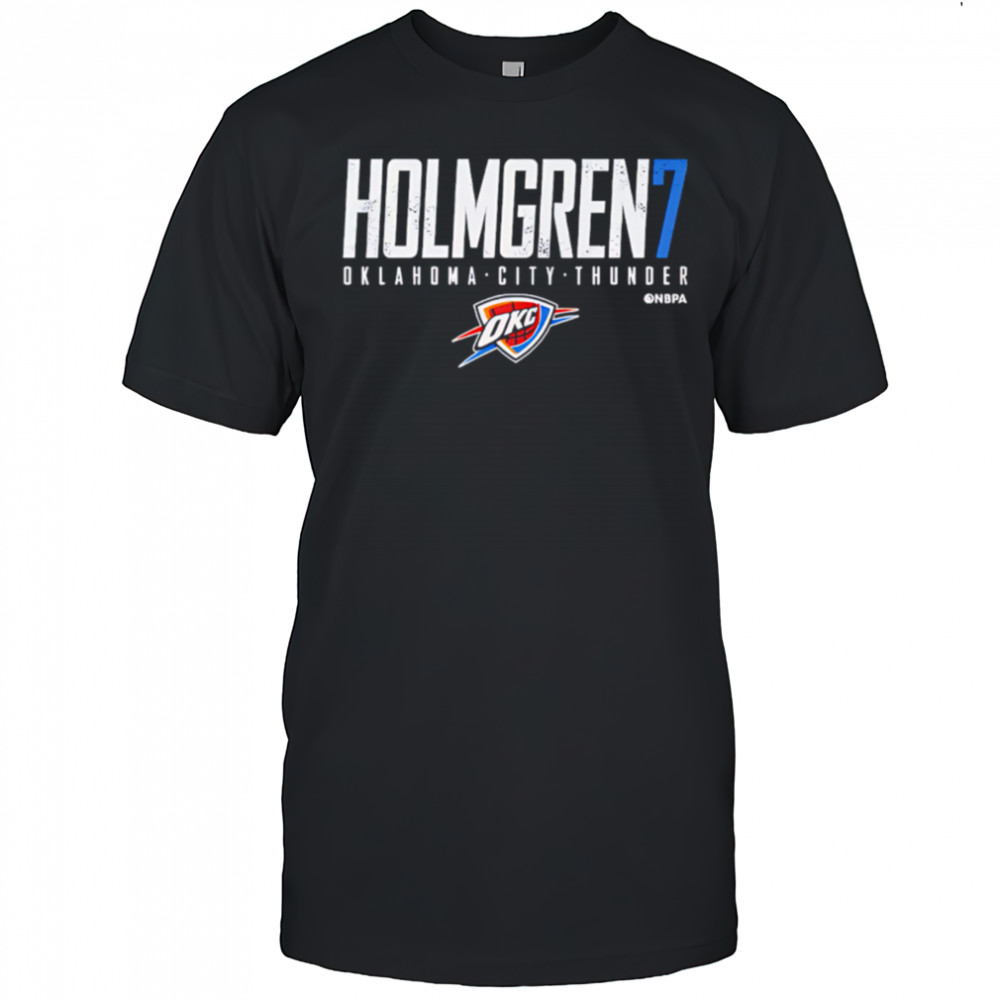 Chet Holmgren Oklahoma City Thunder retro shirt