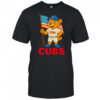 Chicago Cubs Clark mascot American flag shirt