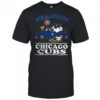 Chicago Cubs Peanuts Snoopy driving car shirt
