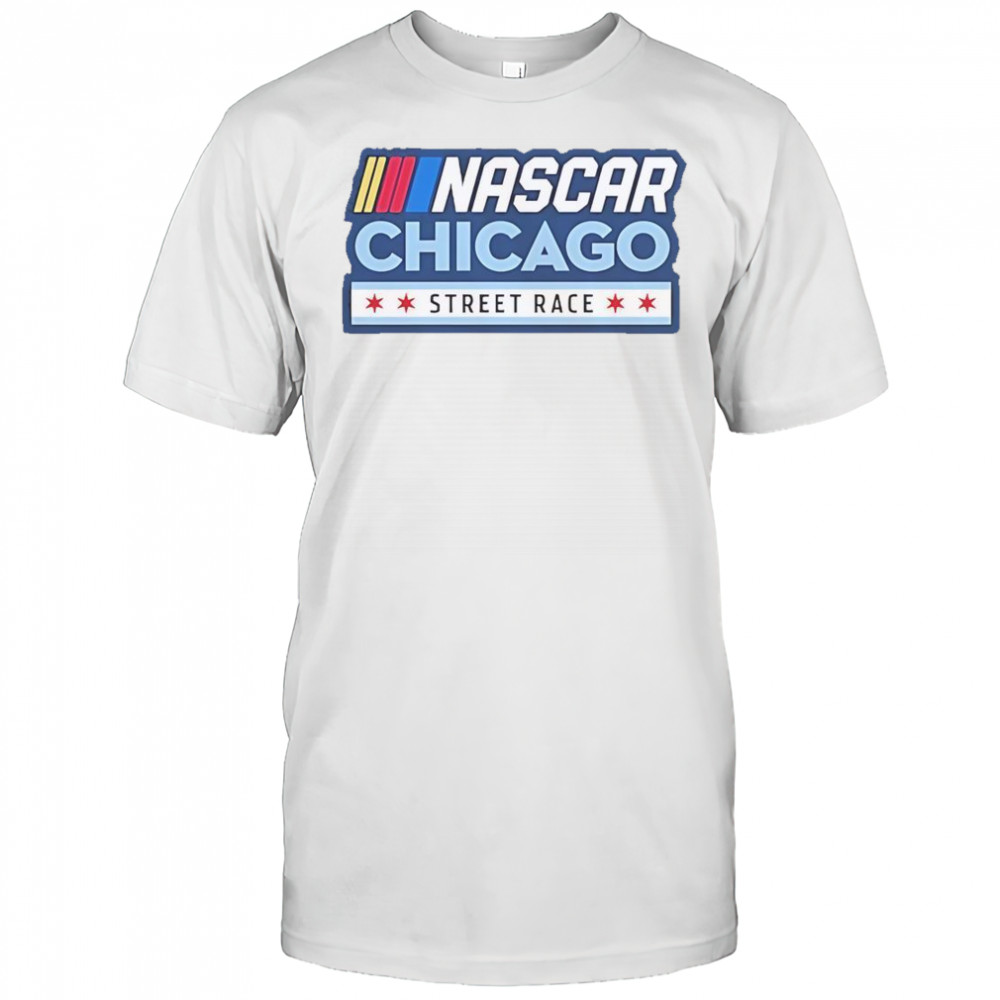Chicago Street Race Nascar Chicago Logo T-Shirt