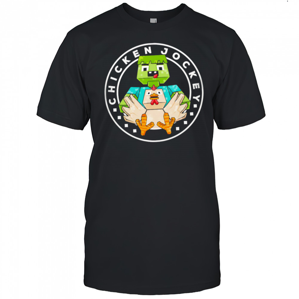 Chicken cube solver robot shirt