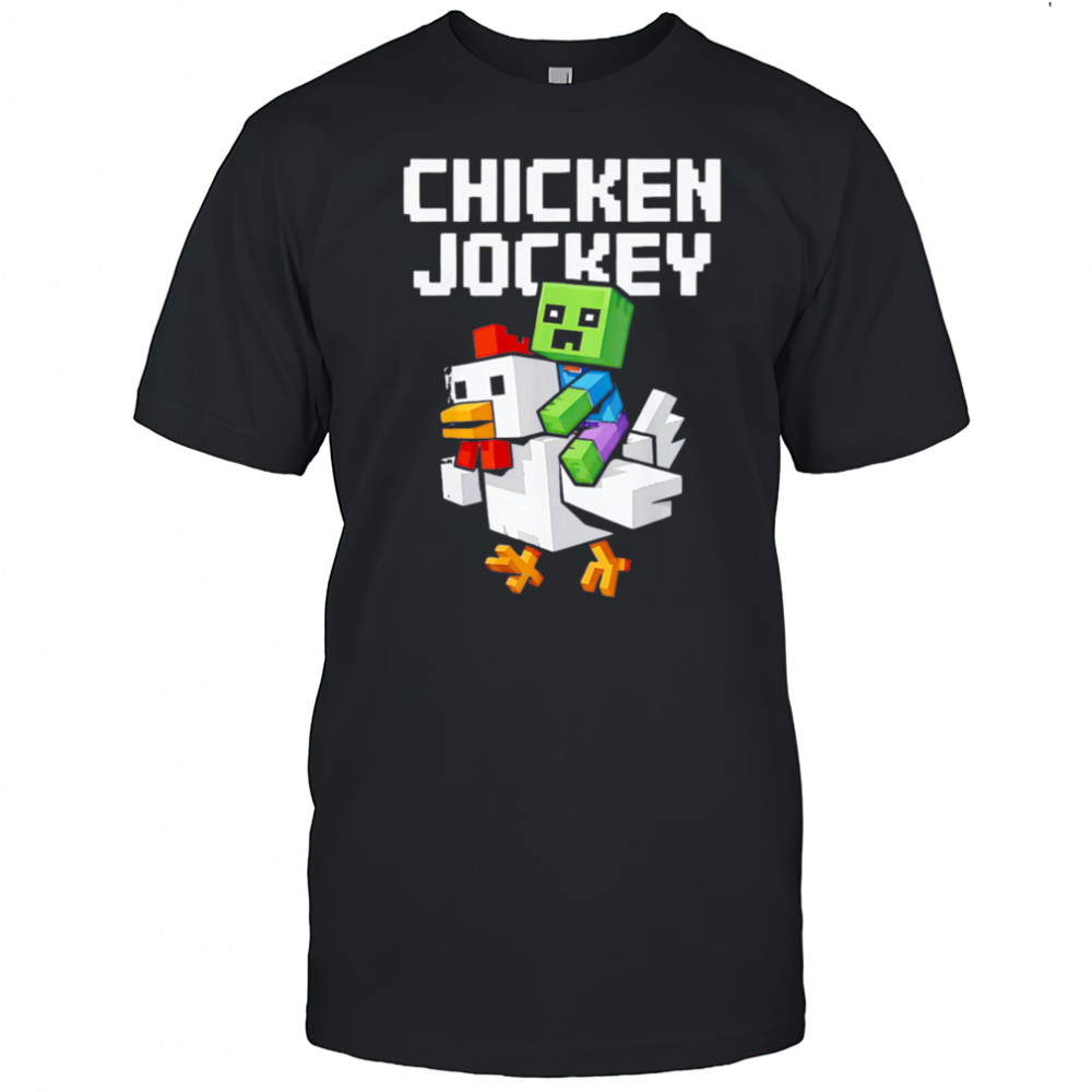 Chicken Jockey robot shirt