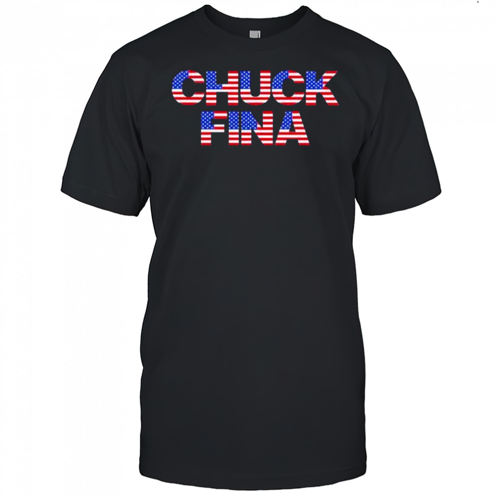 Chuck Fina US flag shirt