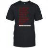 Chucky & Benny & Marchy & Reino & Barky & Swaggy & Ekky & Bob shirt
