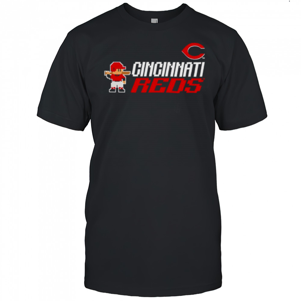 Cincinnati Reds Baseball Influx 8 bit shirt