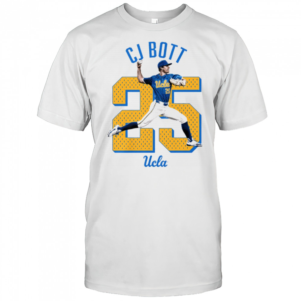 CJ Bott UCLA Bruins Baseball NCAA Division I Illustrated t-shirt