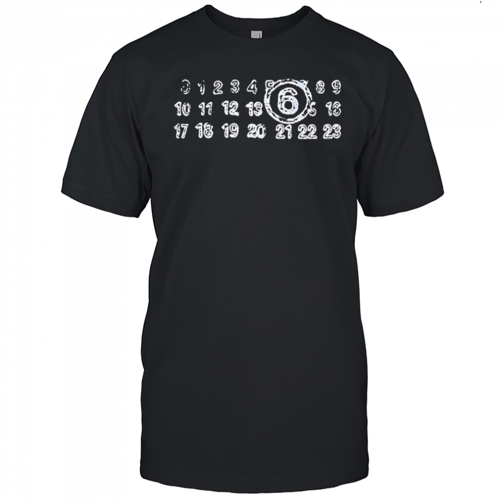 Classic 6th Calendar shirt