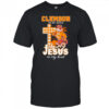 Clemson in my veins Jesus in my heart mascot shirt