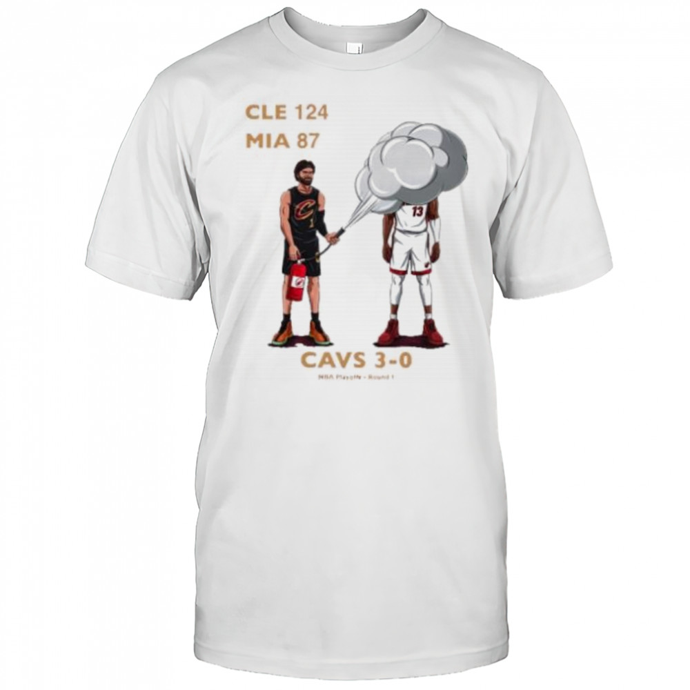 Cleveland Cavaliers extinguish the Heat in game 3 shirt
