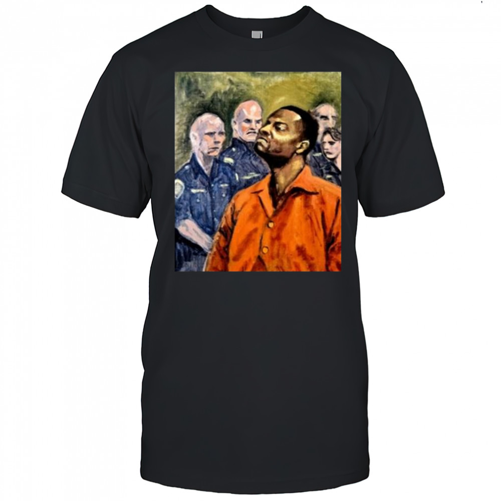 Cloutfishing Rodney Hilton Jr painting t-shirt