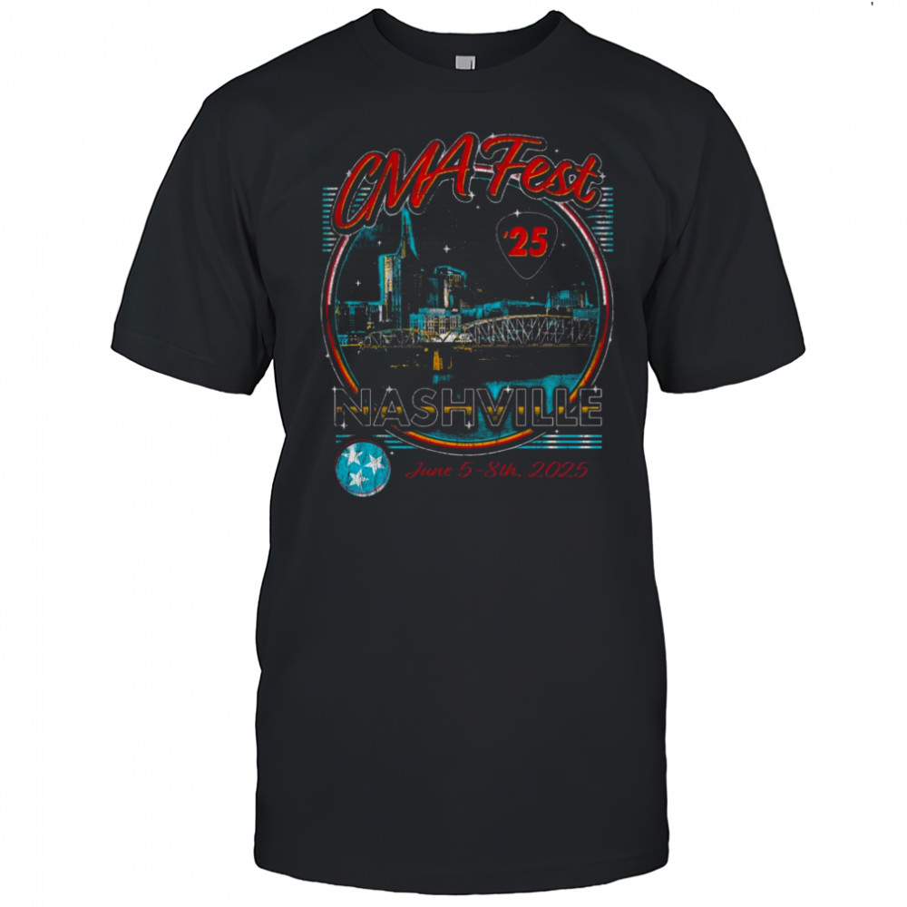 CMA Fest Nashville 2025 Skyline Shirt