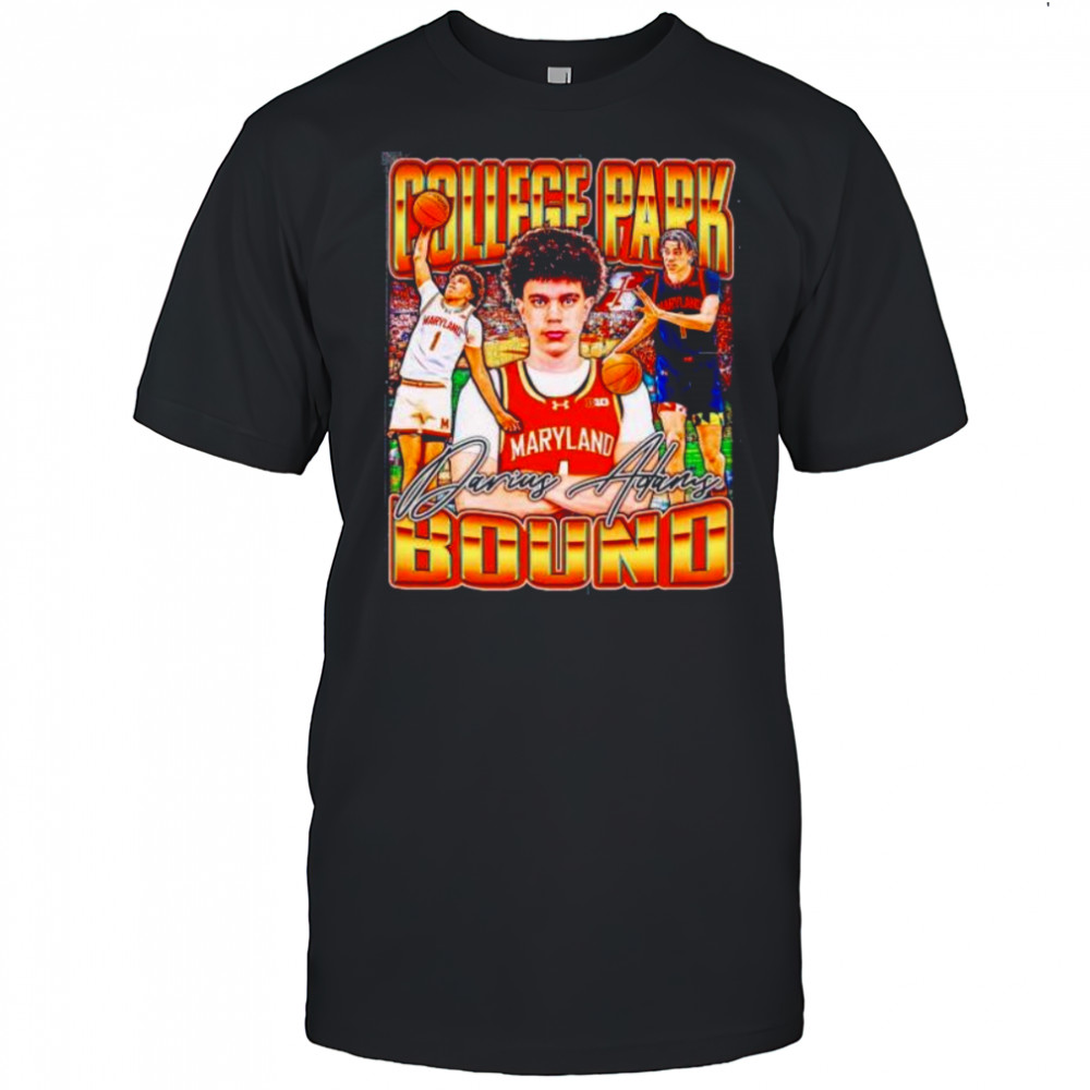 College park bound Darius Adams vintage graphic shirt