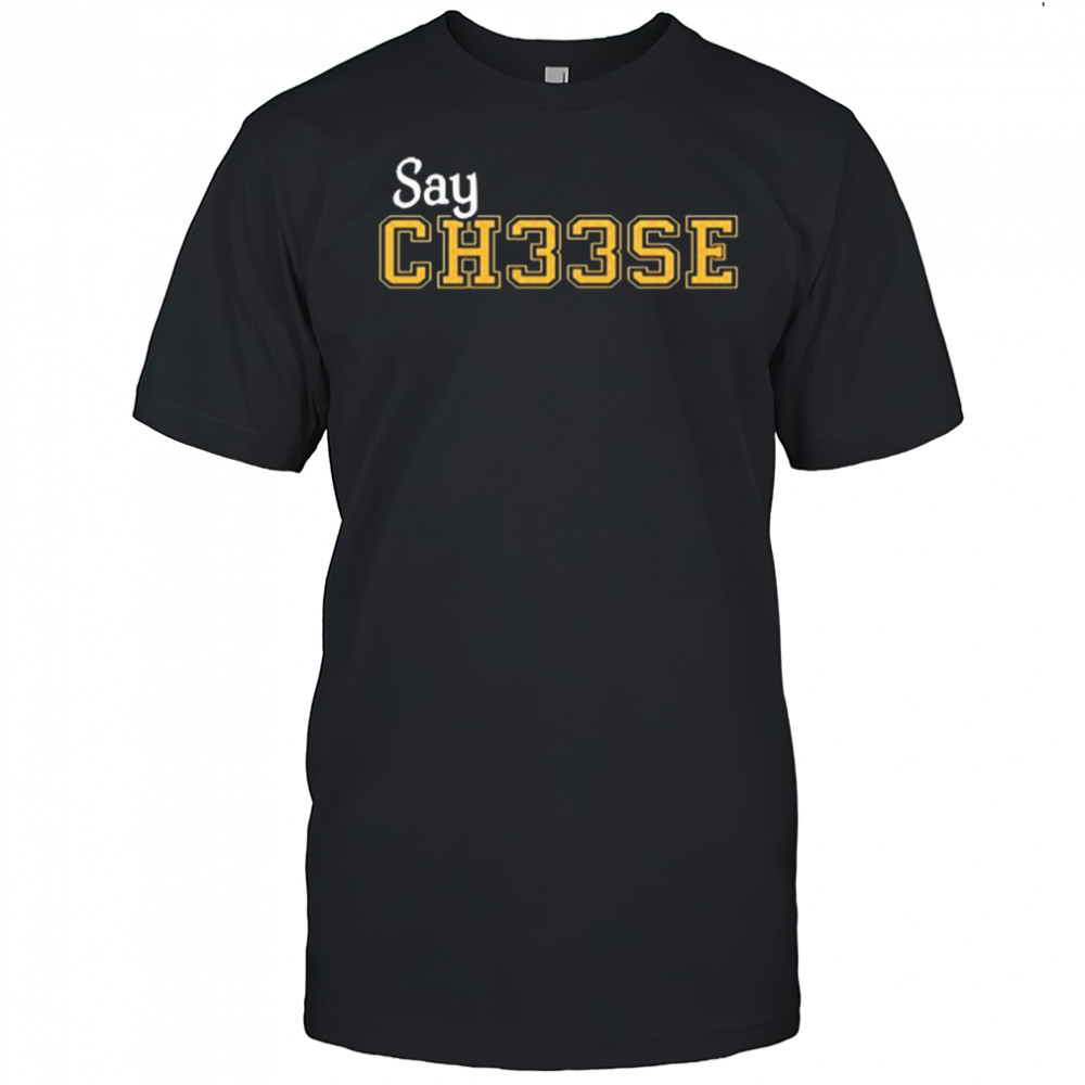 Cooper Sharp Wearing Say Ch33se New t-shirt