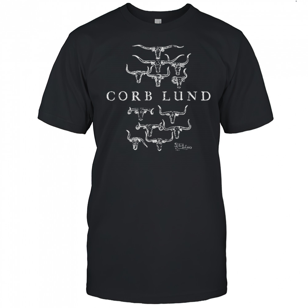 Corb Lund Longhorn T-shirt