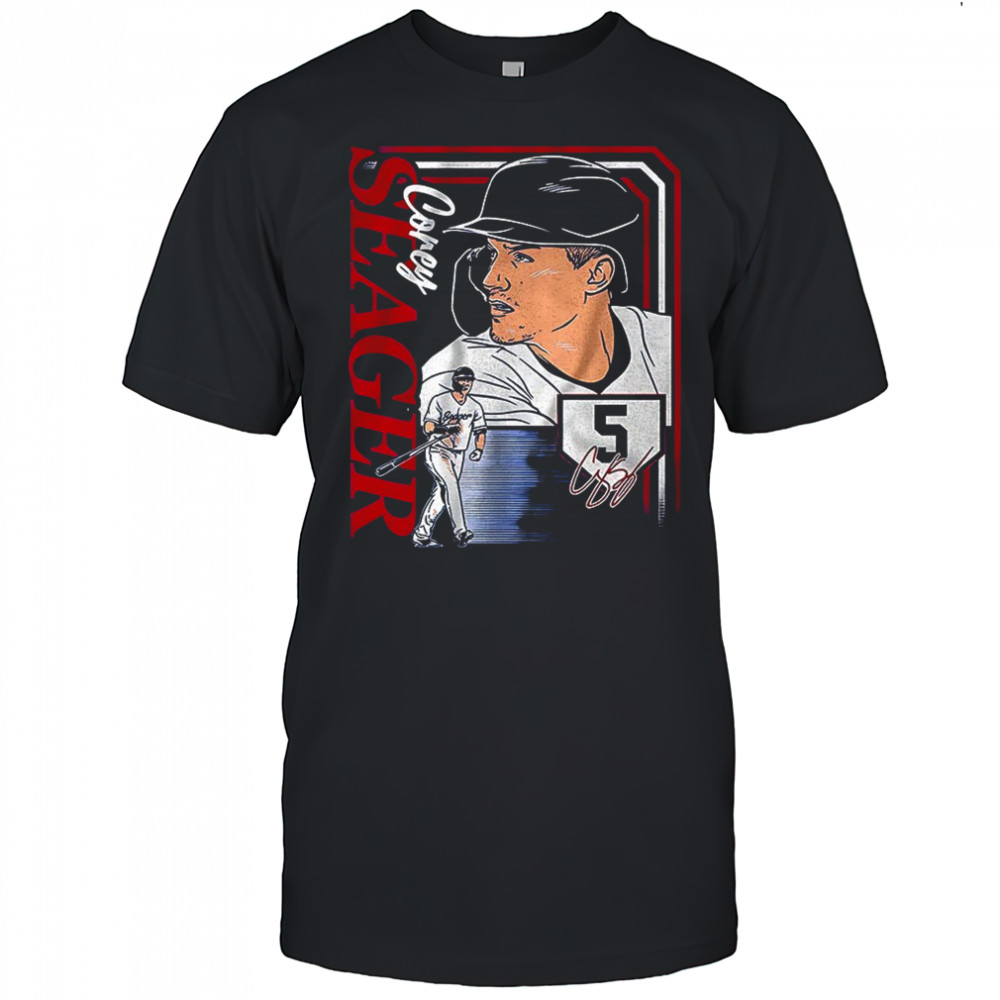Corey Seager Texas Rangers MLB collage frame graphic shirt