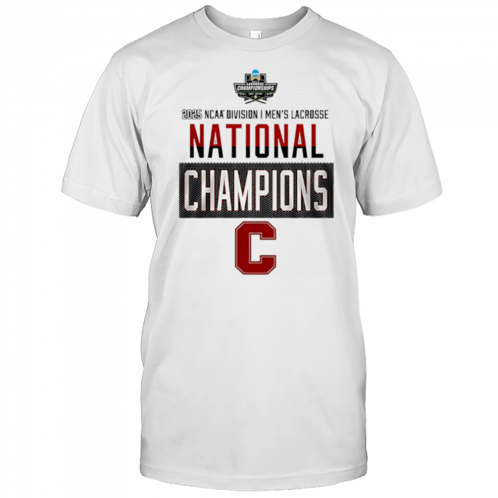 Cornell Big Red 2025 NCAA Men’s Lacrosse National Champions shirt
