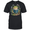 Cottagecore Floral Frog Aesthetic Girls Women Graphic shirt