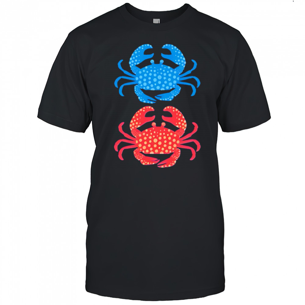 Crabs Blue and Crabs Red shirt