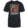 Crawfish Season Leopard Funny Crawfish Boil Lobster Cajun shirt