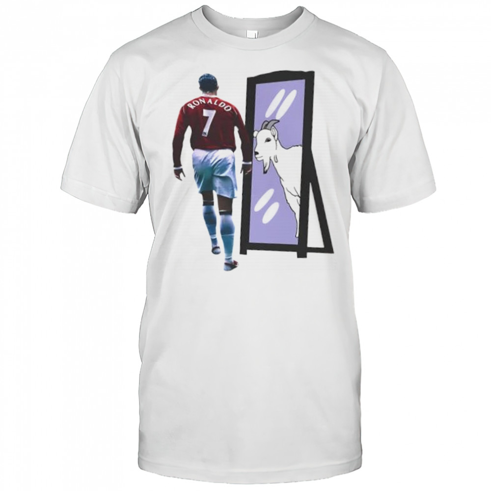 Cristiano Ronaldo CR7 Goat mirror shirt