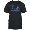 Cross Heartbeat Los Angeles Dodgers I’m A Simple Man T-Shirt