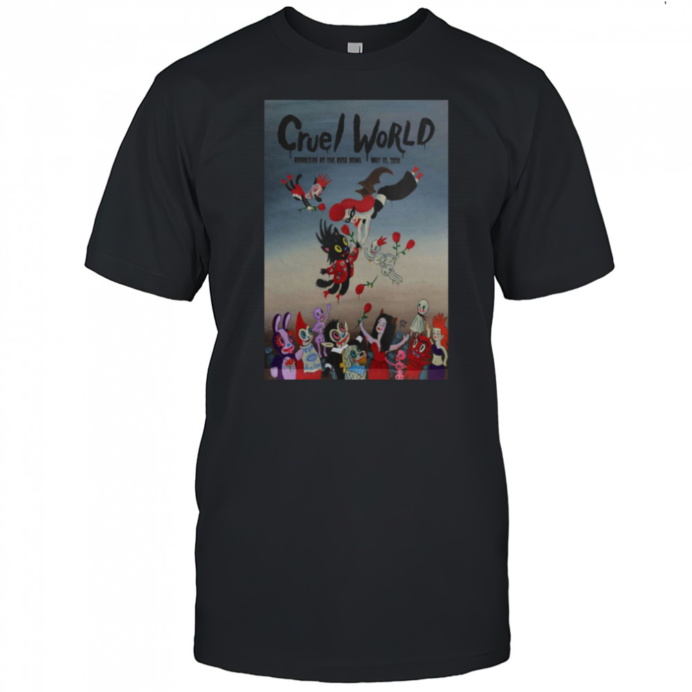 Cruel World Brookside Golf Course Pasadena CA May 17 2025 Tour Shirt